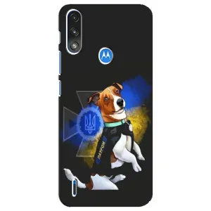 Чехлы с картинкой собаки Патрон для Motorola E7 Power (AlphaPrint) (Патрон собачка)