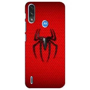 Чохол з людиною павуком для Motorola E7 Power - (AlphaPrint) (Павук Марвел)