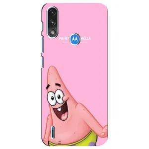 Чехол с принтом «Персонаж Патрик» для Motorola E7 Power
