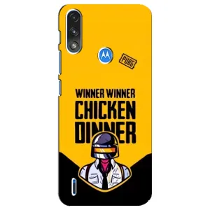 Чехол PUBG для Моторола Е7 Пауэр (AlphaPrint) (Pubg шлем)