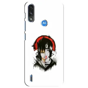 Чехлы на тему: Итачи Учиха для Motorola E7 Power (AlphaPrint) (разный Итачи)