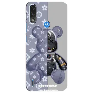 Крутые Чехлы Луи Виттон для Motorola E7 Power (AlphaPrint) (Робот Мишка)