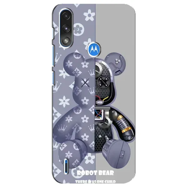 Чехол с принтом «Робот Мишка» для Motorola E7 Power Чехол с принтом «Робот Мишка» для Motorola E7 Power