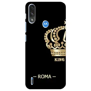 Чохли для Motorola E7 Power (VPrint) - Футбольні клуби (Roma)