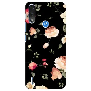 Чохли з квітами для Motorola E7 Power (VPrint) (Трояндочки)