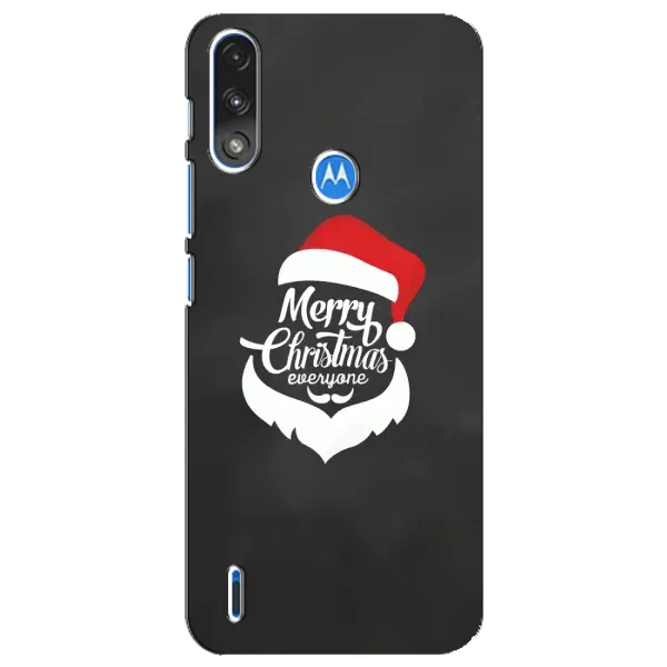 Чохол з принтом «Санта Крісмас» для Motorola E7 Power