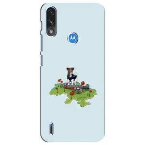 Чехлы с картинкой собаки Патрон для Motorola E7 Power (AlphaPrint) (Сапер Пес)