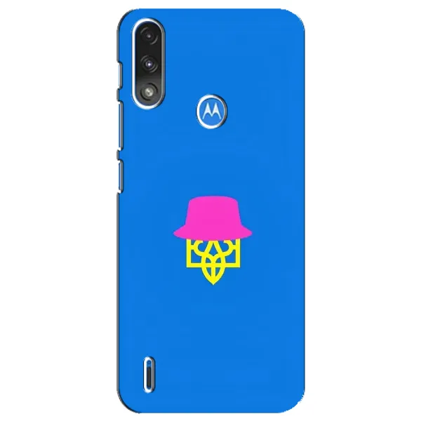 Чохол з принтом «Шапка на гербу» для Motorola E7 Power