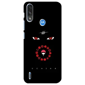Чехлы на тему: Итачи Учиха для Motorola E7 Power (AlphaPrint) (глаза Итачи)