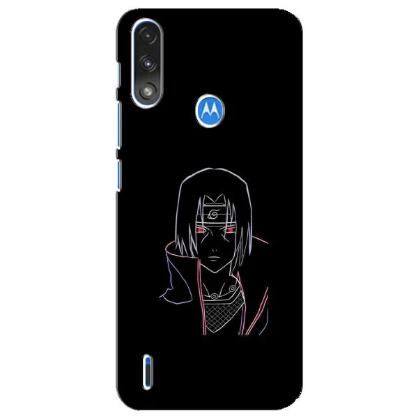 Чехол с принтом «силуэт Итачи» для Motorola E7 Power