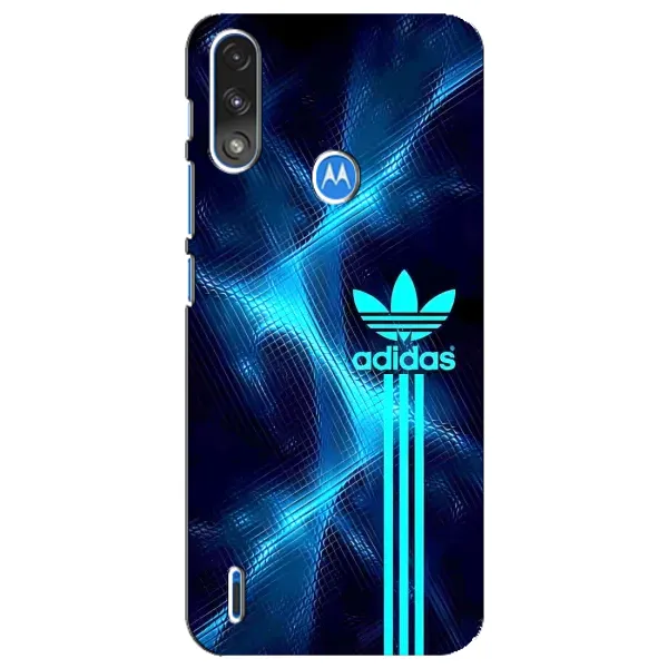 Чохол з принтом «Синій Адідас» для Motorola E7 Power