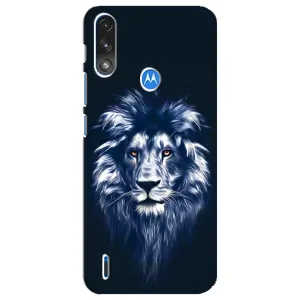 Чохол з картинкою ЛЕВ для Motorola E7 Power (VPrint)
