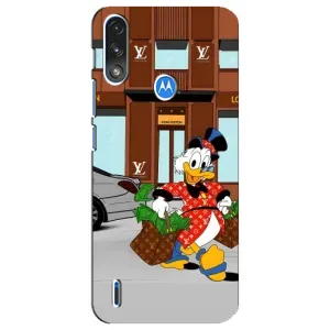 Чехли для Motorola E7 Power - Скрудж МакДак Louis Vuitton (PREMIUMPrint)