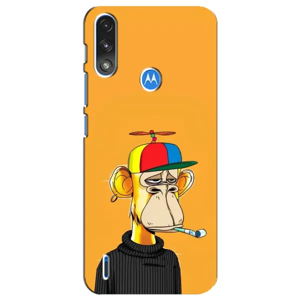 Чехол с принтом «Скучающая Обезьяна NFT» для Motorola E7 Power
