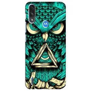 Чохол з пташками на Motorola E7 Power (VPrint)