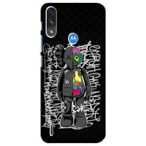 Чохли для Motorola E7 Power - Bearbrick Louis Vuitton (PREMIUMPrint) (Стиль Bearbrick)