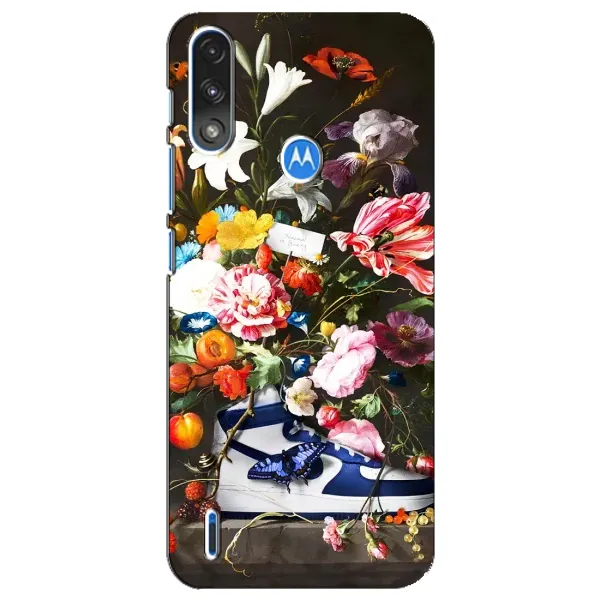 Чехол с принтом «Стиль Найк» для Motorola E7 Power