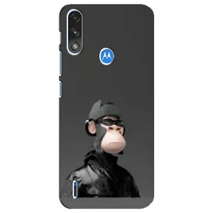 Чехлы с Обезьянами NFT для Motorola E7 Power (AlphaPrint) (стильная обезьяна NFT)