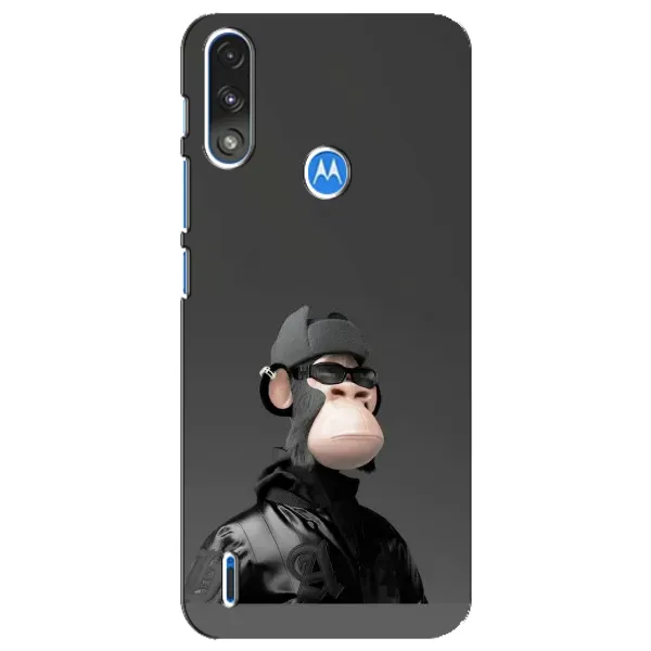 Чехол с принтом «стильная обезьяна NFT» для Motorola E7 Power