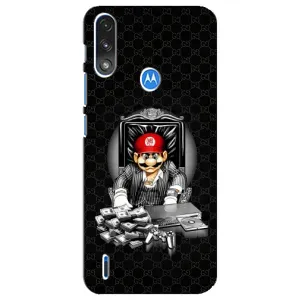 Чохли з крутими принтами для Motorola E7 Power - (PREMIUMPrint) (Супер Маріо)