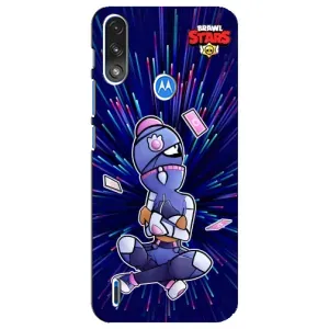 Чехлы Brawl Stars для Motorola E7 Power (AlphaPrint) (Тара)