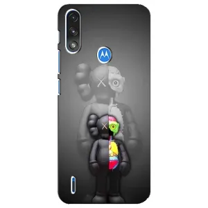 Чохли для Motorola E7 Power - Bearbrick Louis Vuitton (PREMIUMPrint) (Тіло Bearbrick)