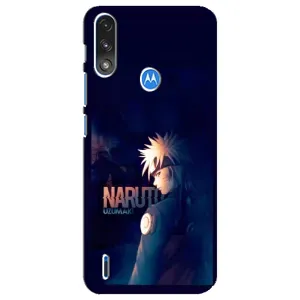 Naruto Anime Чехлы для Моторола Е7 Пауэр (AlphaPrint) (тень Наруто)