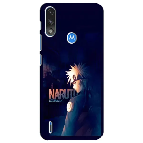 Чехол с принтом «тень Наруто» для Motorola E7 Power