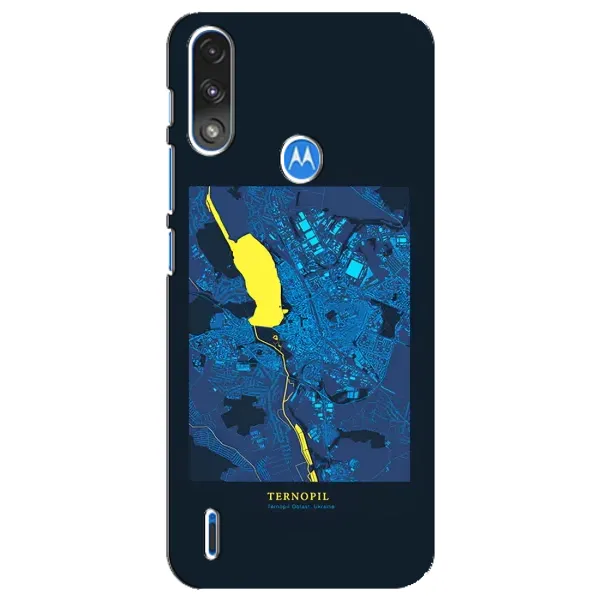 Чохол з принтом «Тернопіль» для Motorola E7 Power