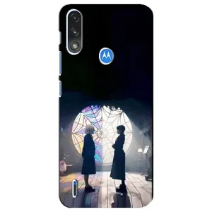 Чохли Венсдей на Motorola E7 Power Уенсдей (AlphaPrint) (Венздей та Інід)