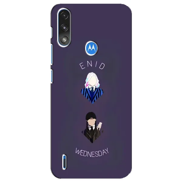Чохол з принтом «Венздей і подруга» для Motorola E7 Power