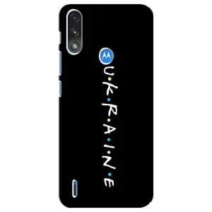 Украинские Чехлы для Motorola E7 Power с картинкой УПА (AlphaPrint) (UKRAINE)