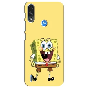 Чехол с принтом «Веселый Спанч Боб» для Motorola E7 Power