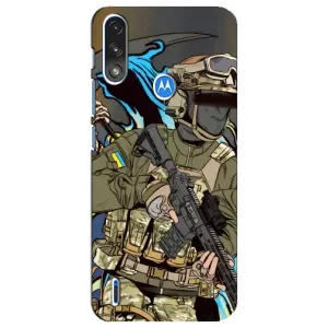 Чехлы с картинкой ЗСУ для Motorola E7 Power (AlphaPrint)