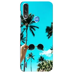 Силіконовий чохол з КАРТИНКАМИ літо для Motorola E7 Power (AlphaPrint) (Погляд літо)
