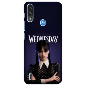 Чохли Венсдей на Motorola E7 Power Уенсдей (AlphaPrint)