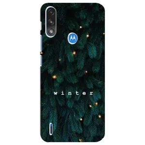 Новорічні, Святкові Чохли для Motorola E7 Power - 2024 год (Winter)