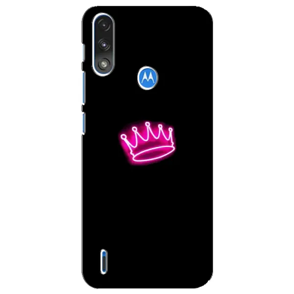 Чохол з принтом «Яскрава корона» для Motorola E7 Power