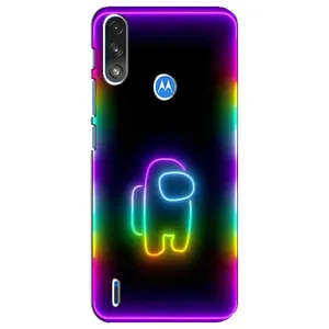 Чохли Амонг Ас для Motorola E7 Power (AlphaPrint) (Яскравий скін)