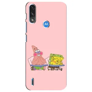 Чехол с принтом «За партой» для Motorola E7 Power