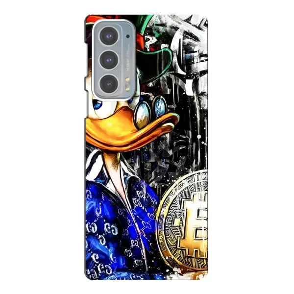 Чохол з принтом «Біткойн Скрудж» для Motorola Edge 20