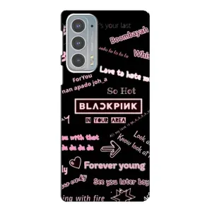 Чохол з музикальним гуртом для Motorola Edge 20 (BLACKPINK)