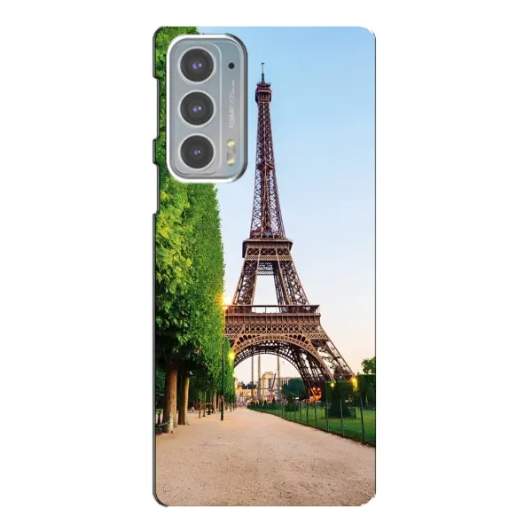 Чехол с принтом «Дорога в Париж» для Motorola Edge 20