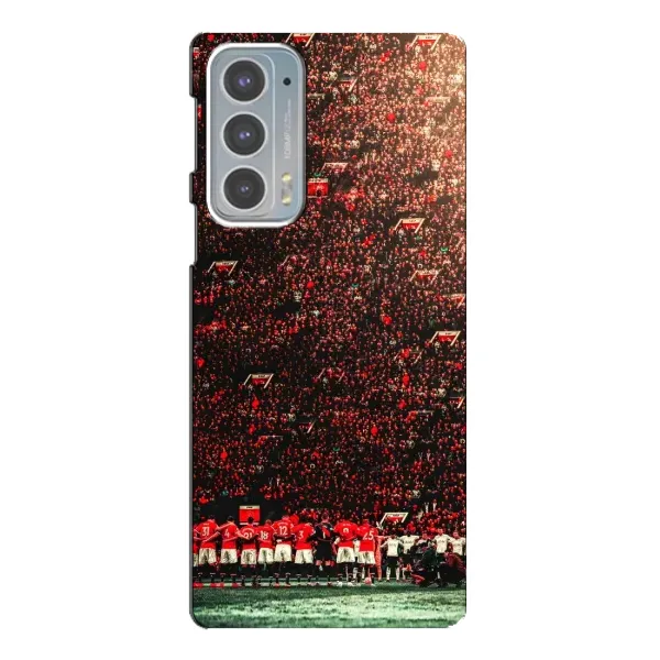 Чохол з принтом «фанати Манчестер Юнайтед» для Motorola Edge 20 Чохол з принтом «фанати Манчестер Юнайтед» для Motorola Edge 20