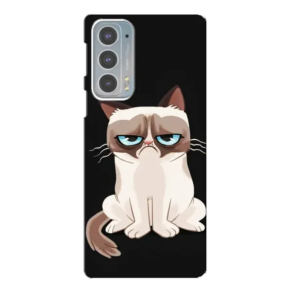 Чехол с принтом «Грустный кот» для Motorola Edge 20 Чехол с принтом «Грустный кот» для Motorola Edge 20