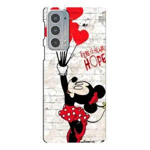 Чохол Disney Mouse Motorola Edge 20 (PREMIUMPrint) (Heart Minni)