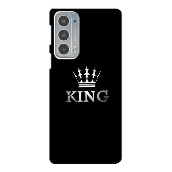 Чехол с принтом «KING» для Motorola Edge 20 Чехол с принтом «KING» для Motorola Edge 20