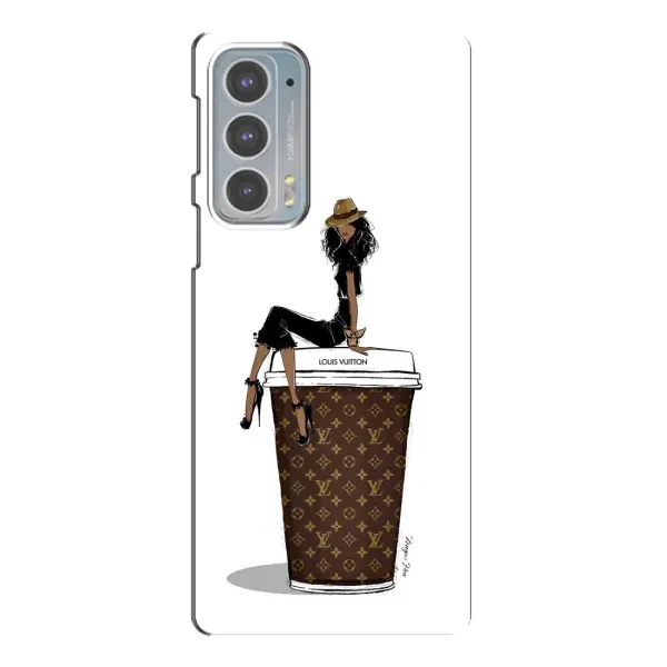 Чехол с принтом «кофе LOUIS VUITTON» для Motorola Edge 20 Чехол с принтом «кофе LOUIS VUITTON» для Motorola Edge 20