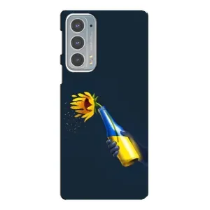 Чохол для Патріота України Motorola Edge 20 - (AlphaPrint) (Коктель молотова)