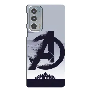 Чохли з героями Марвел Motorola Edge 20 (VPrint) (Команда А)